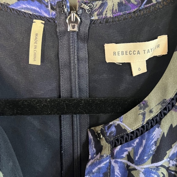 Rebecca Taylor Silk Floral Dress - Picture 3 of 4